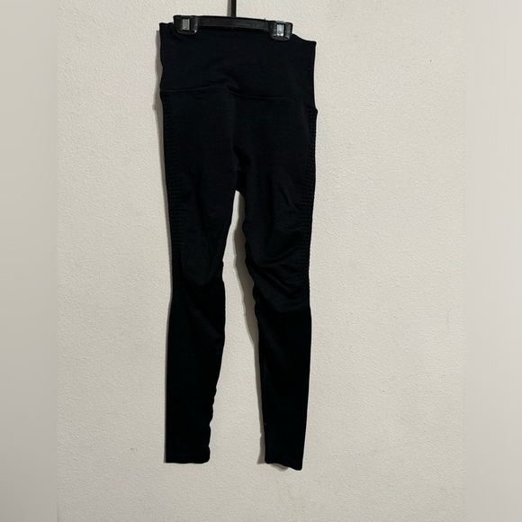 Alphalete Leggings Black Compression Womens Small - Picture 4 of 7